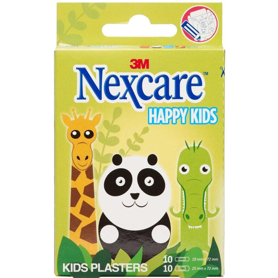 Nexcare Happy Kids Animals Assorteret