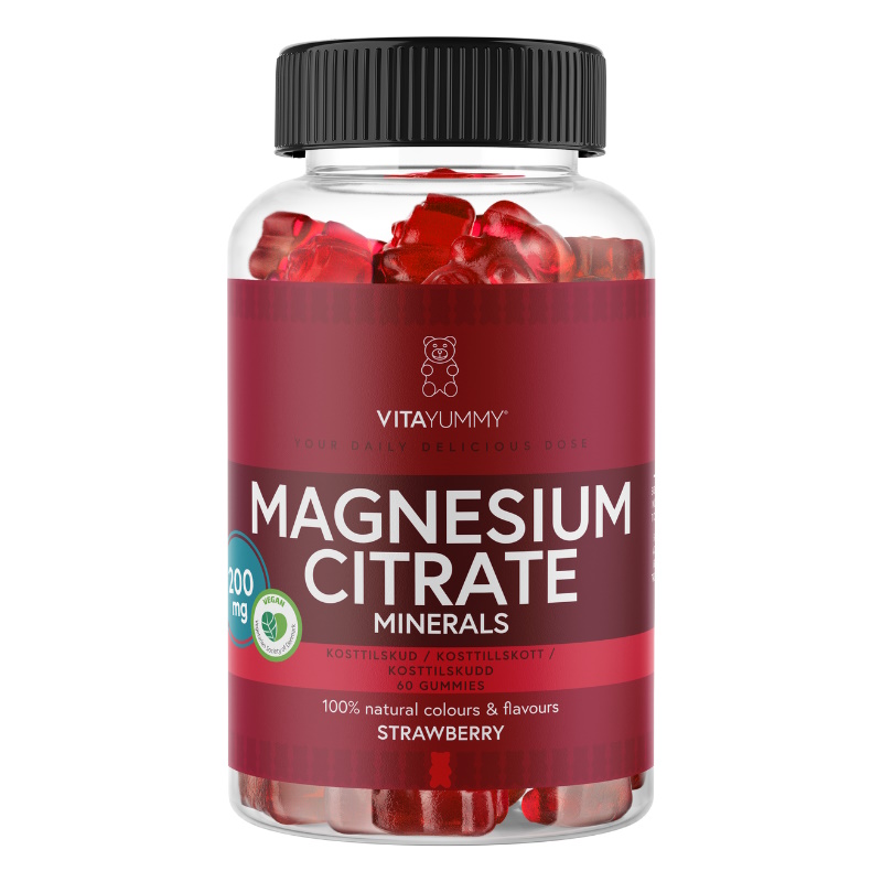 VitaYummy Magnesium Citrate, Strawberry
