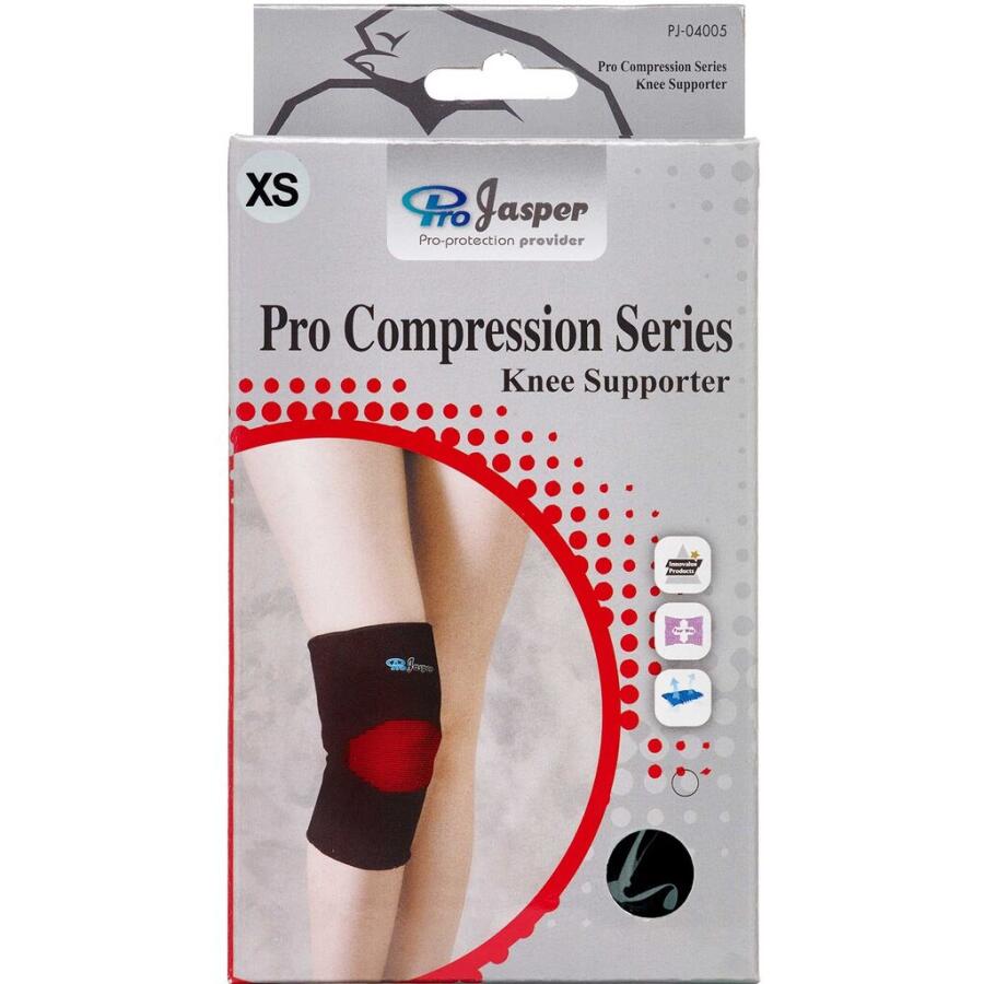 Jasper Pro Compression Knæbandage Natur X-Small