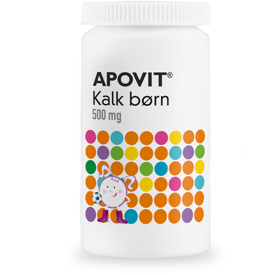 Apovit Kalk Børn Med Appelsinsmag