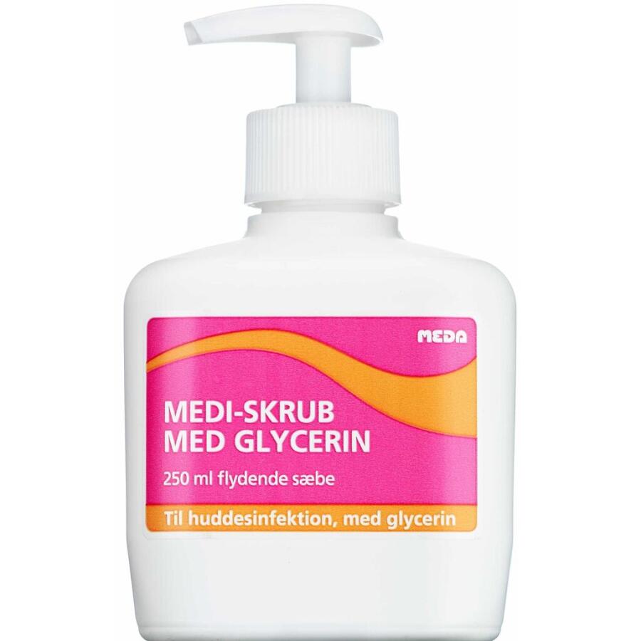 Medi-skrub+glycerin m/pumpe