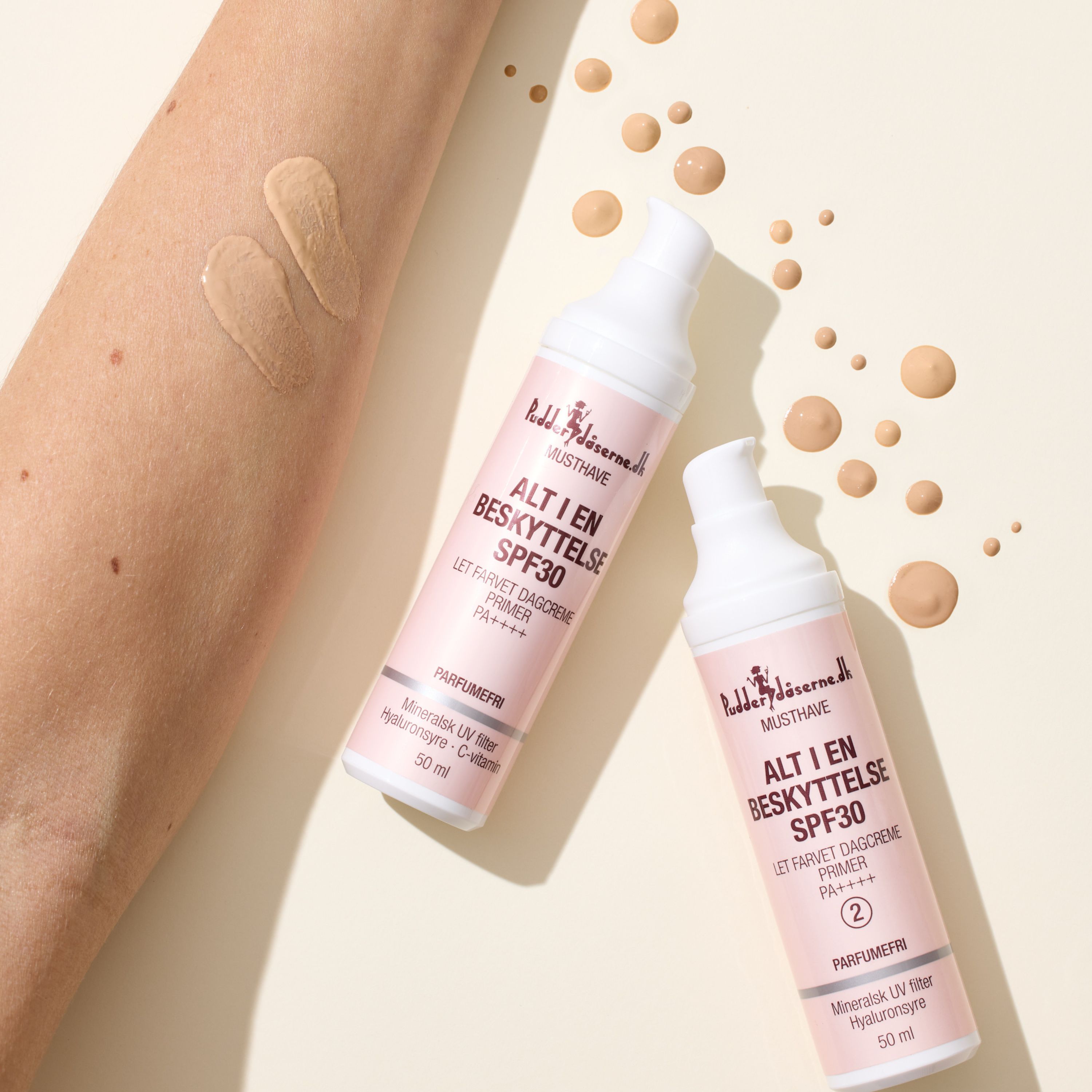 Pudderdåserne Alt I En Beskyttelse SPF 30 001