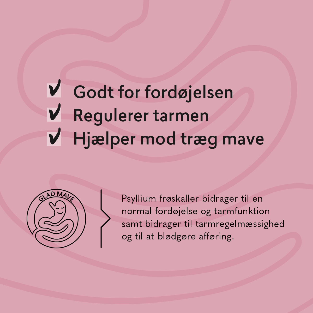 Husk Psyllium Mavebalance Bær