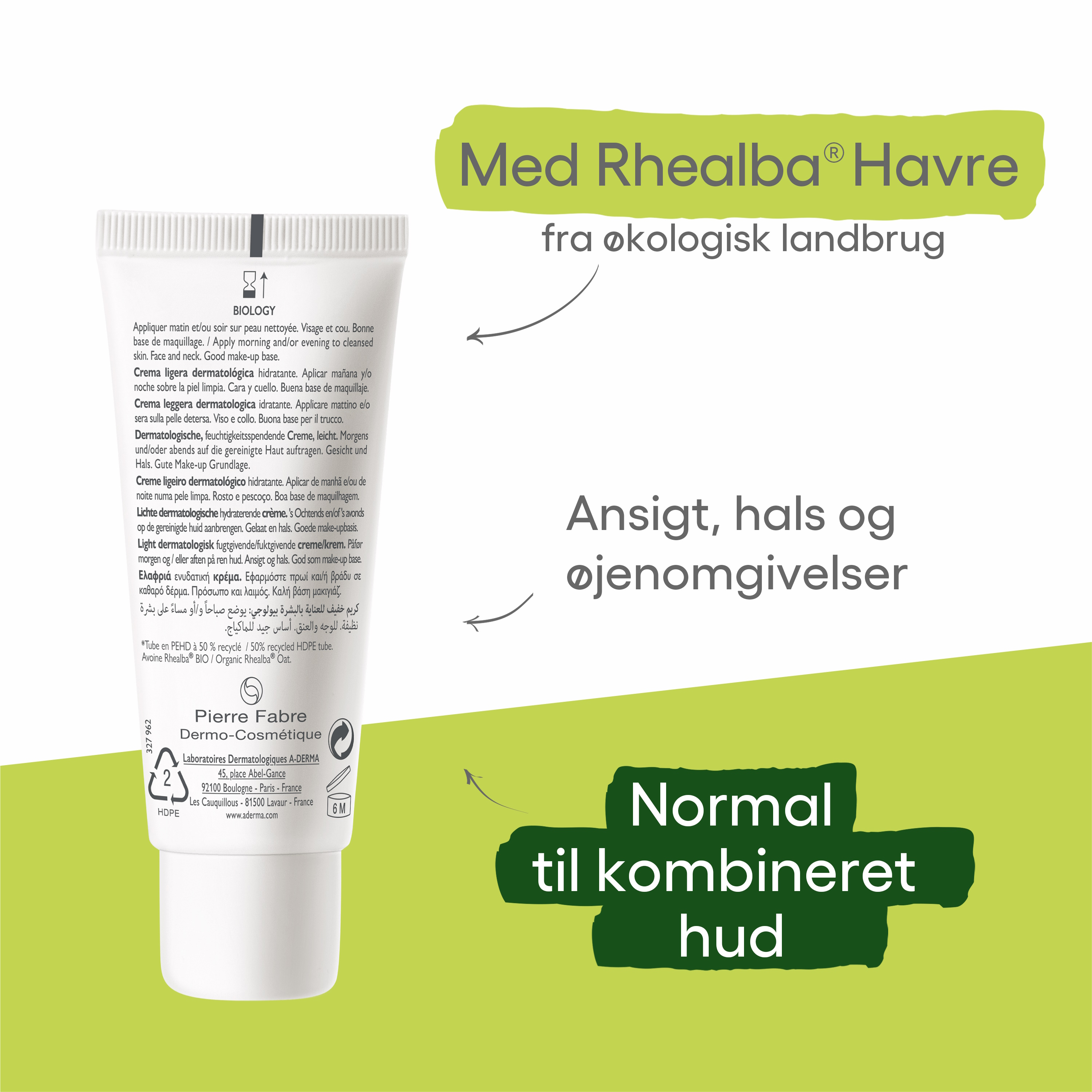 A-derma Biology Light Cream