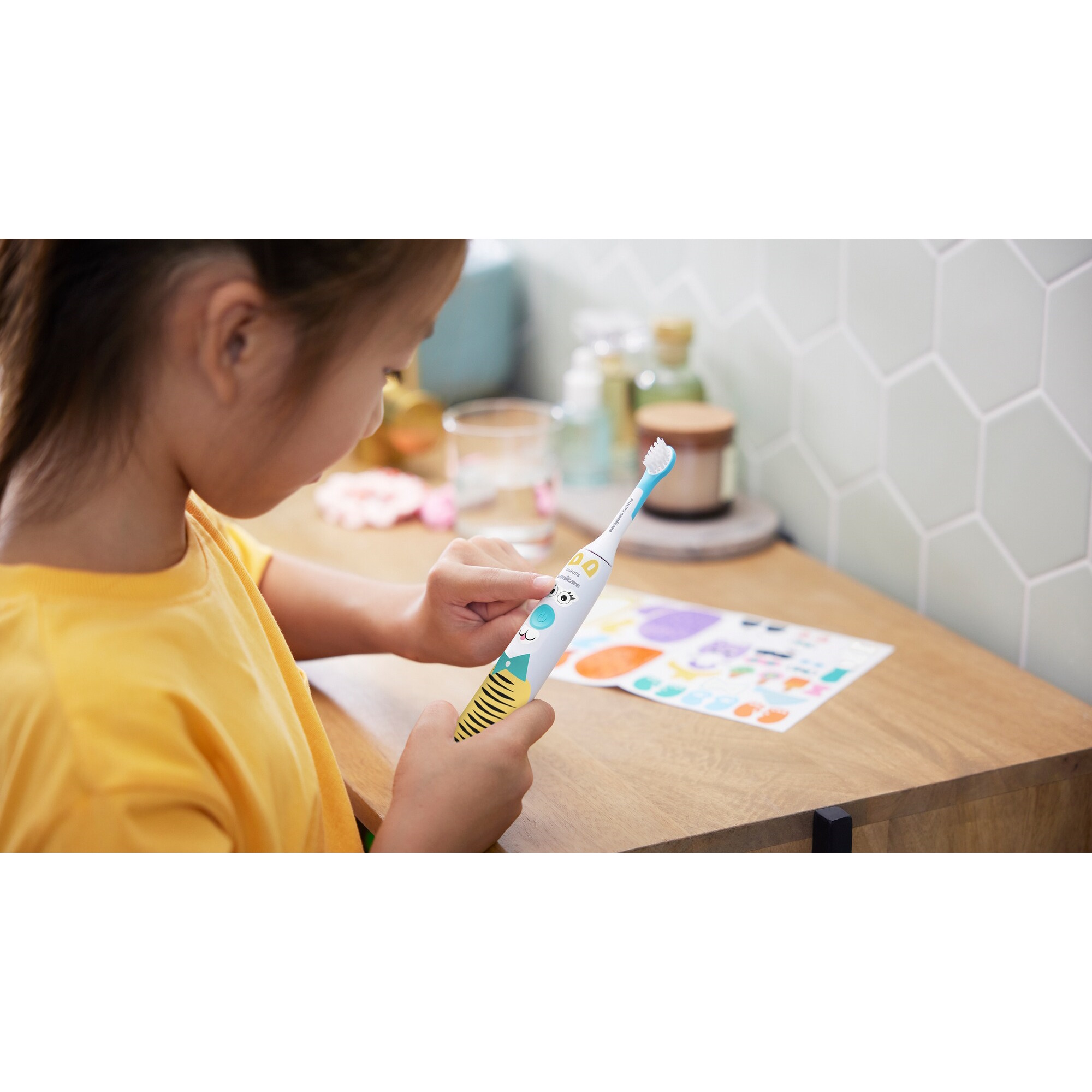 Philips Sonicare For Kids Design a Pet Edition - Hvid