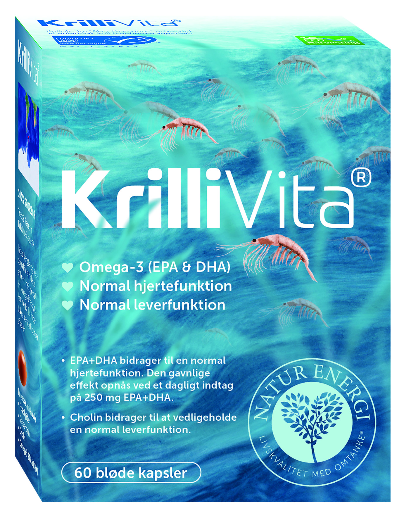 Krillivita 500 mg Kapsler