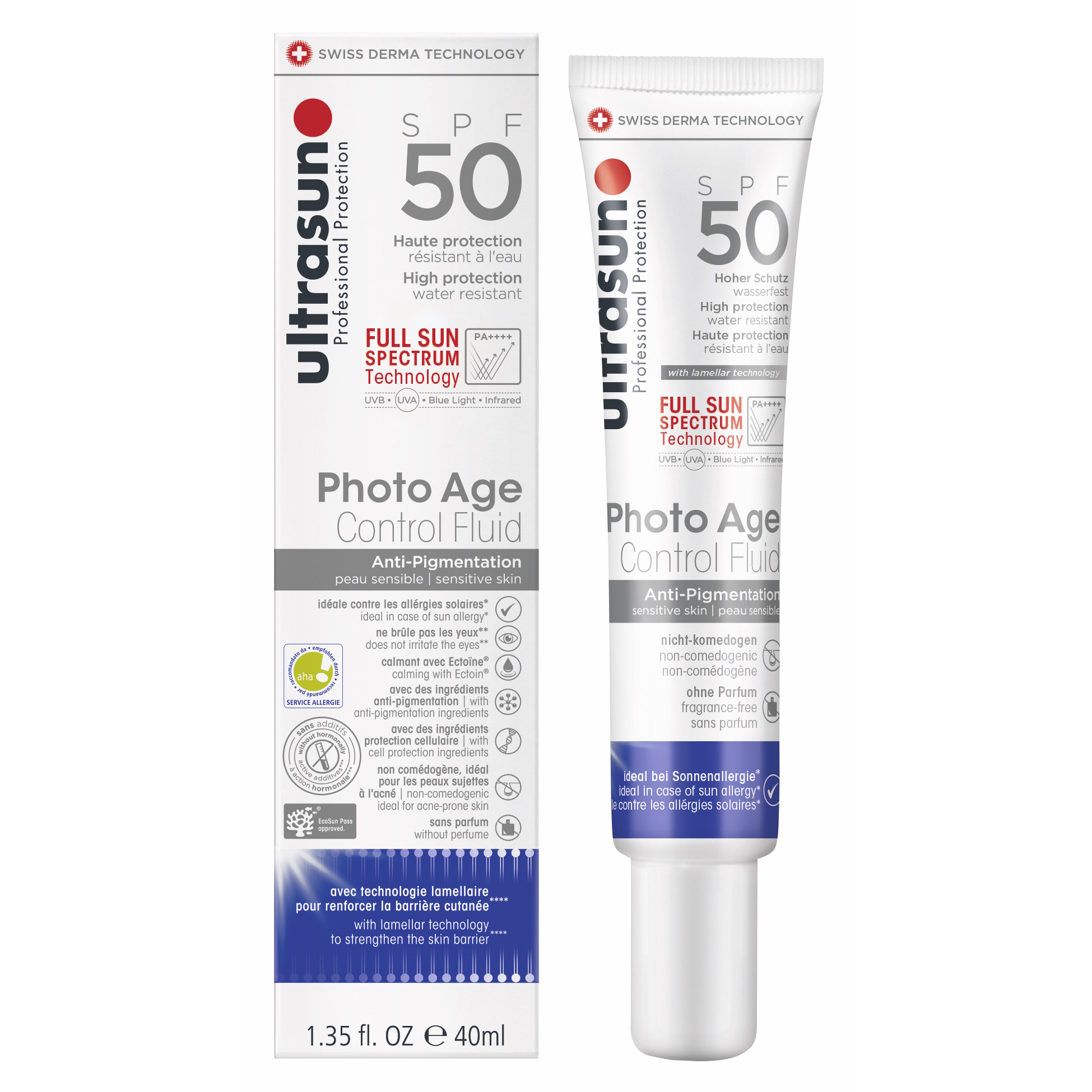 Ultrasun Photo Age Control Fluid Anti-Pigmentation SPF 50