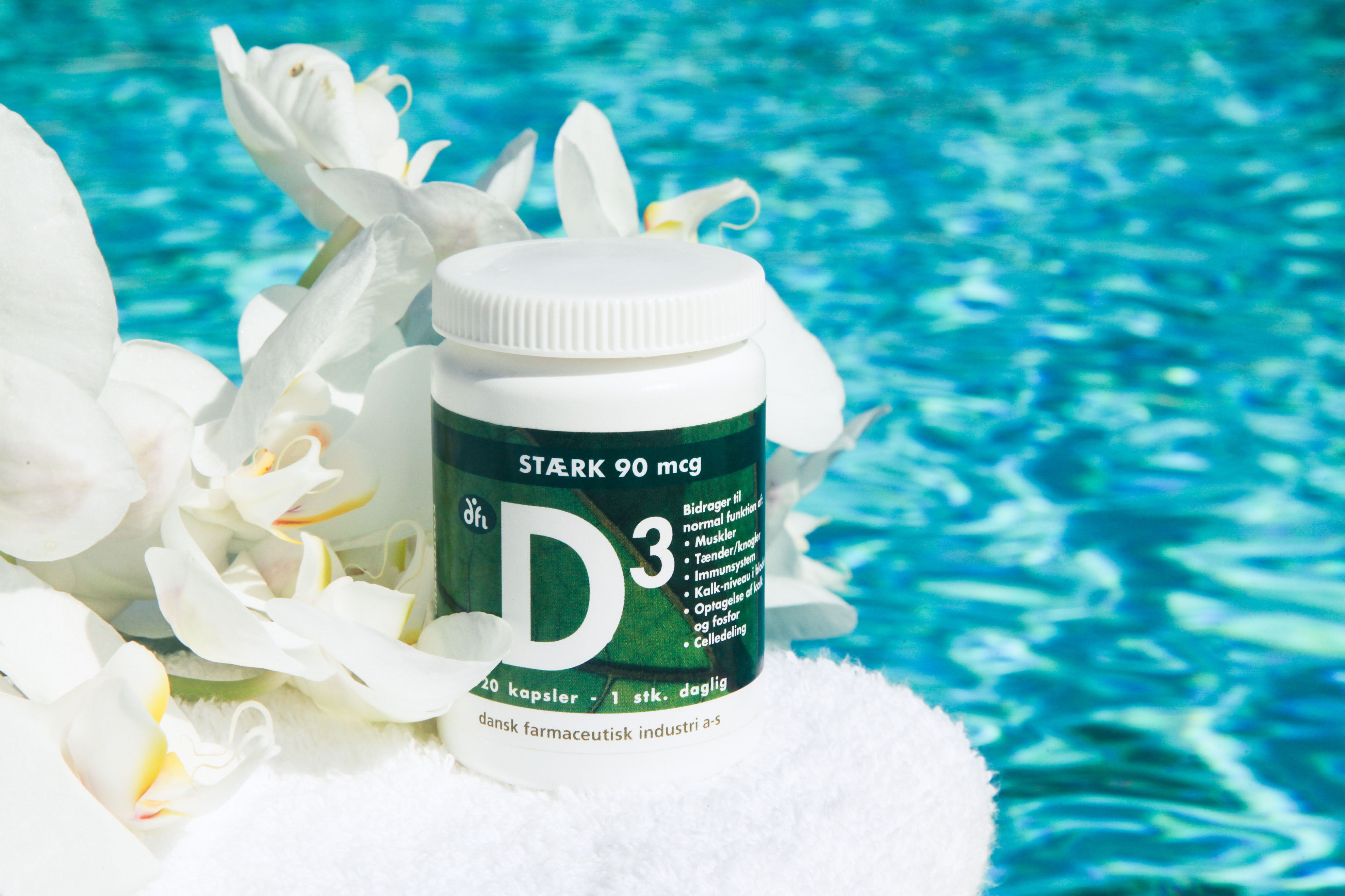 D3-vitamin Stærk Kapsler 90 mcg