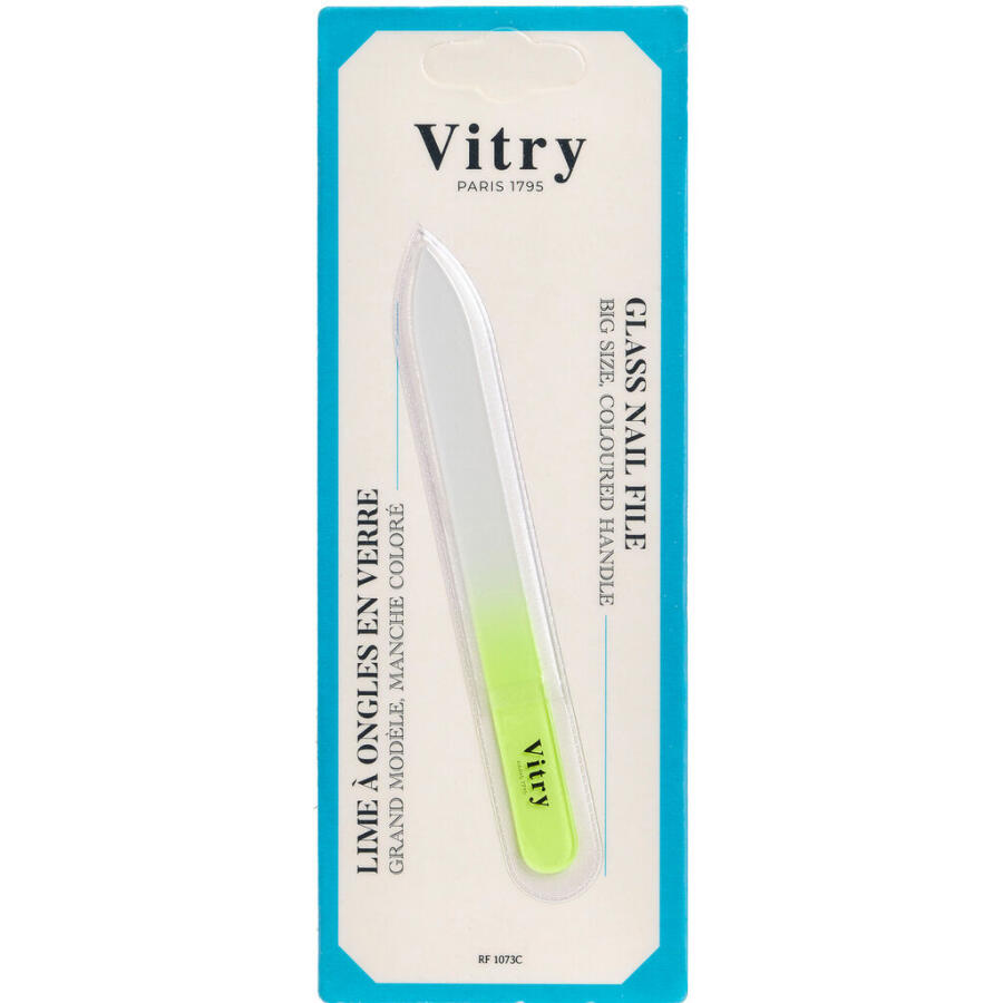 Vitry Neglefil Farvet Glas