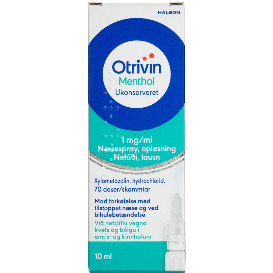 Otrivin Menthol ukonserveret