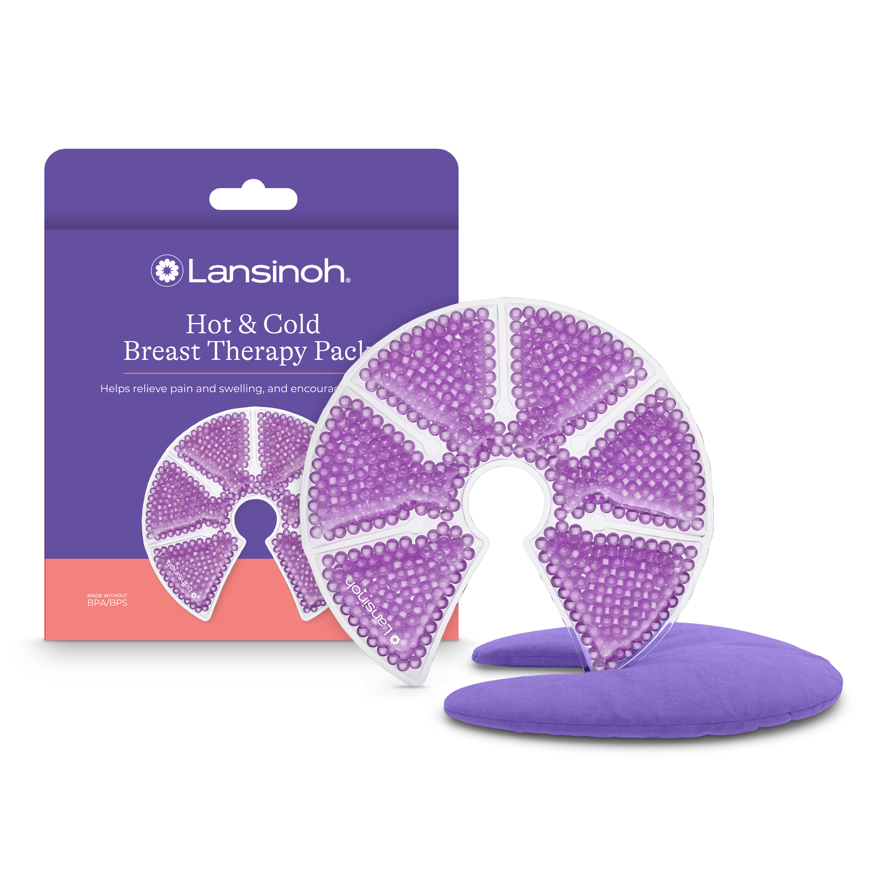 Lansinoh TheraPearl 3-i-1, Hot or Cold Gel-puder