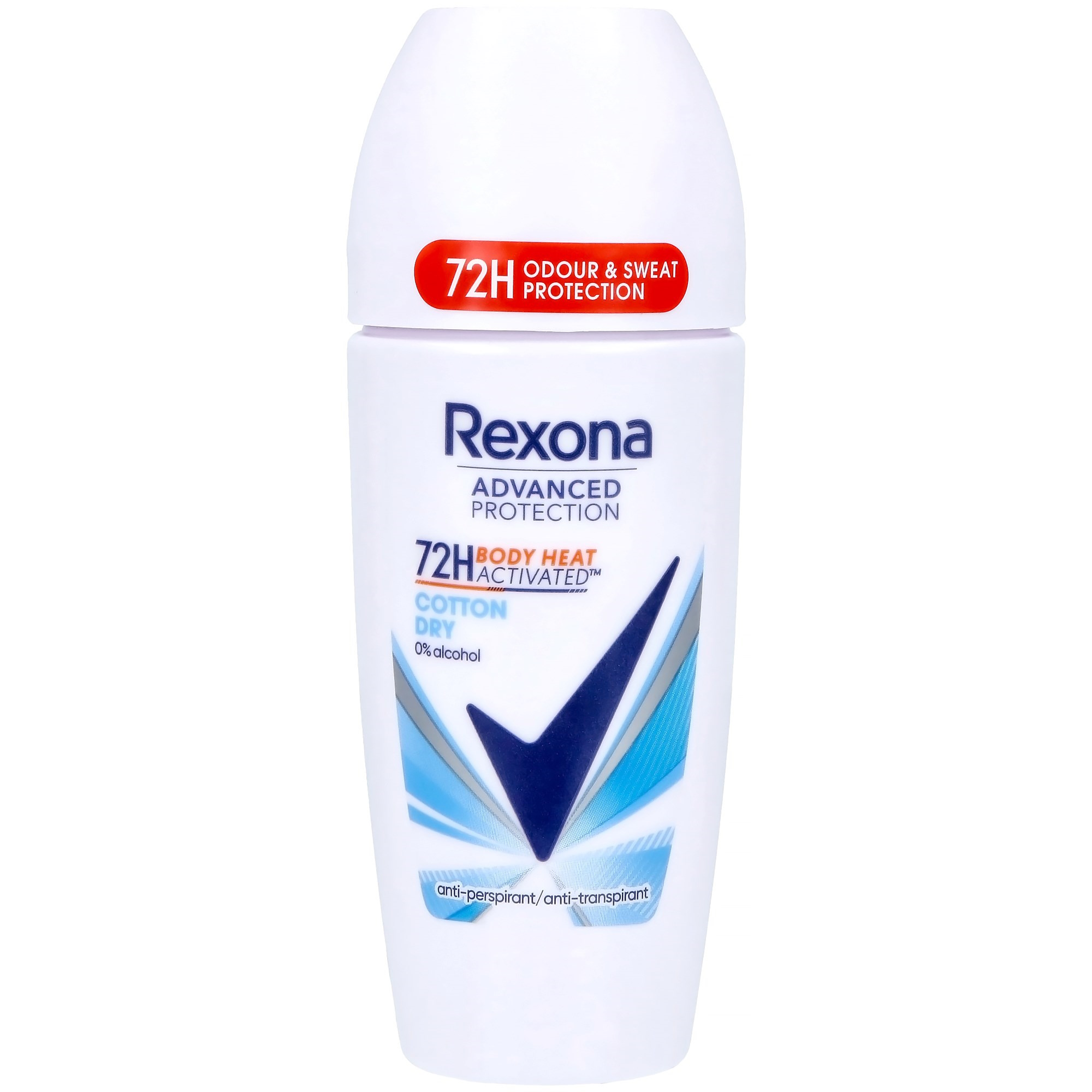 Rexona 72H Advanced Protection Cotton Dry Deo Roll-On