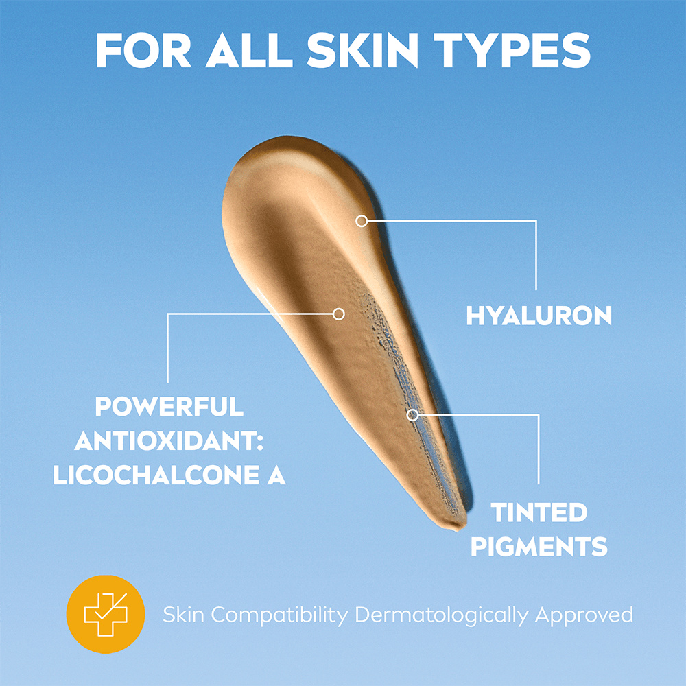 NIVEA Daily Fluid Medium Tinted SPF 50+