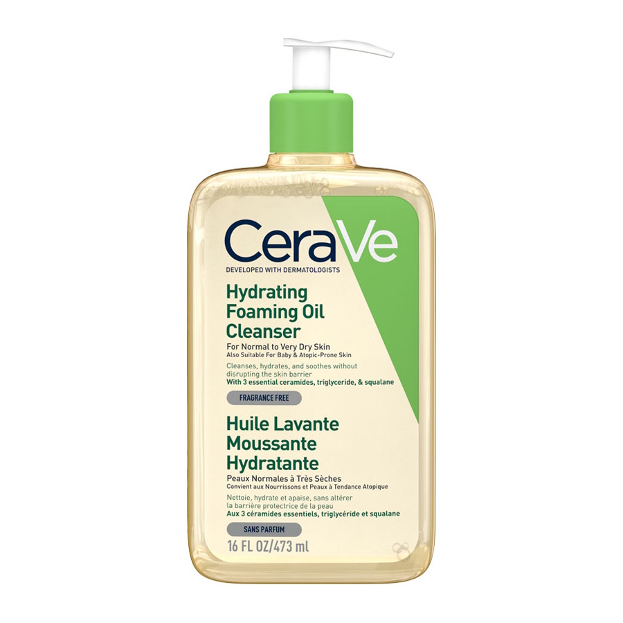 CeraVe Hydrating Foaming Oil Cleanser