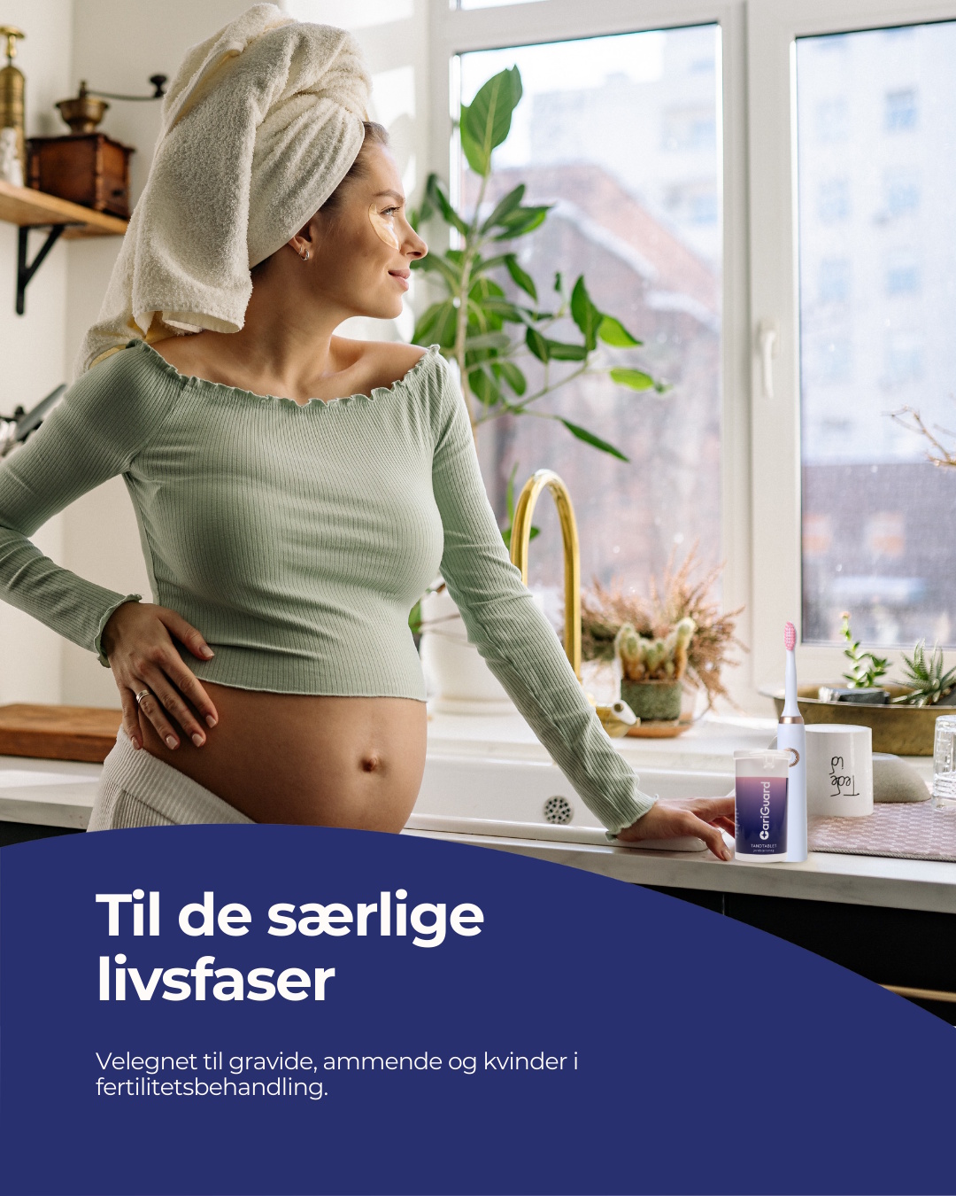 CariGuard Tandtablet med Mælkesyrebakterier og L-arginin til Tænder og Mund