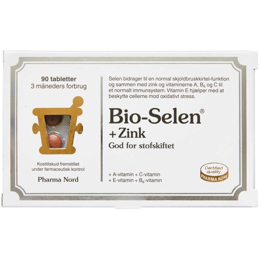 Bio-Selen + Zink tabletter