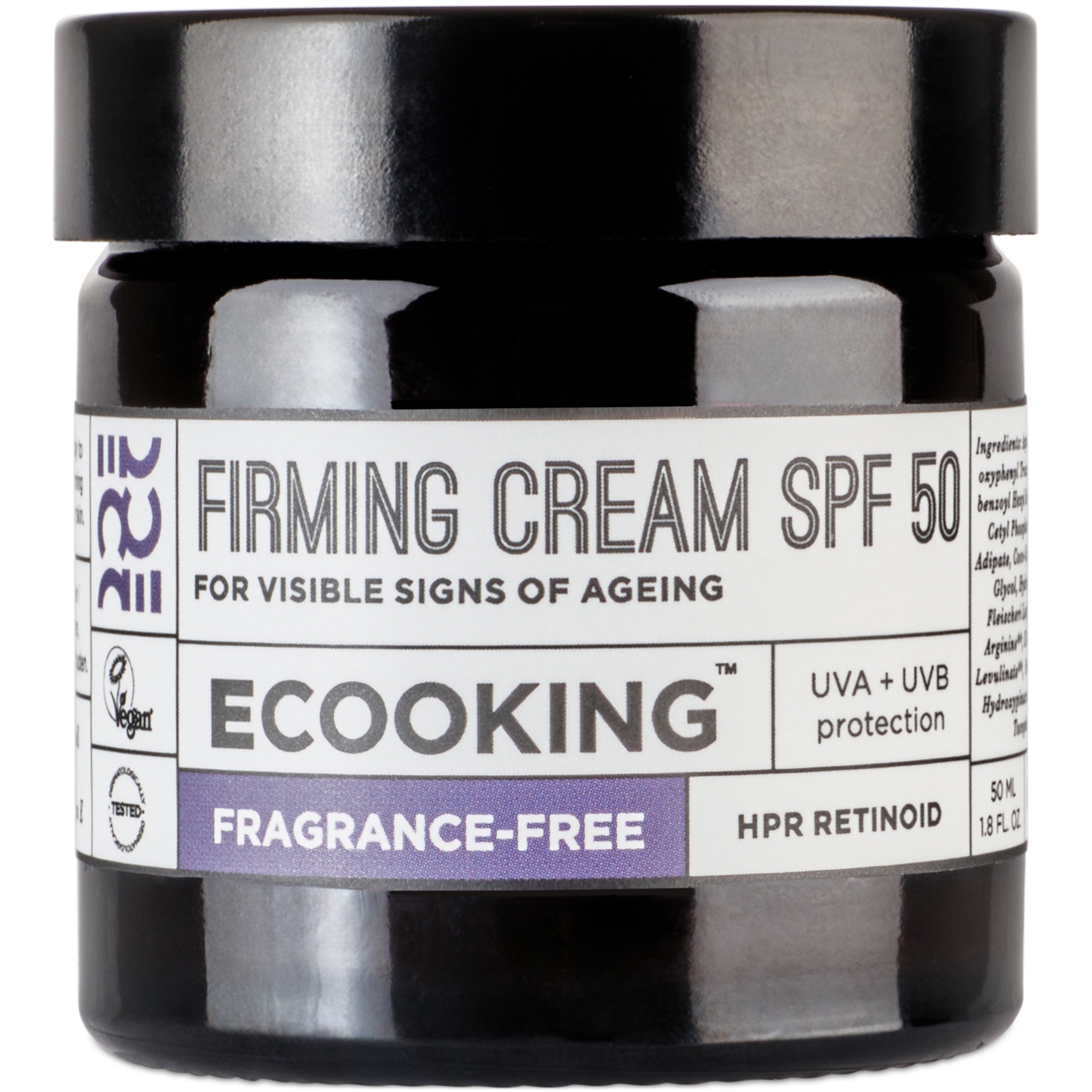 ECOOKING Firming Cream SPF 50 Fragrance-Free