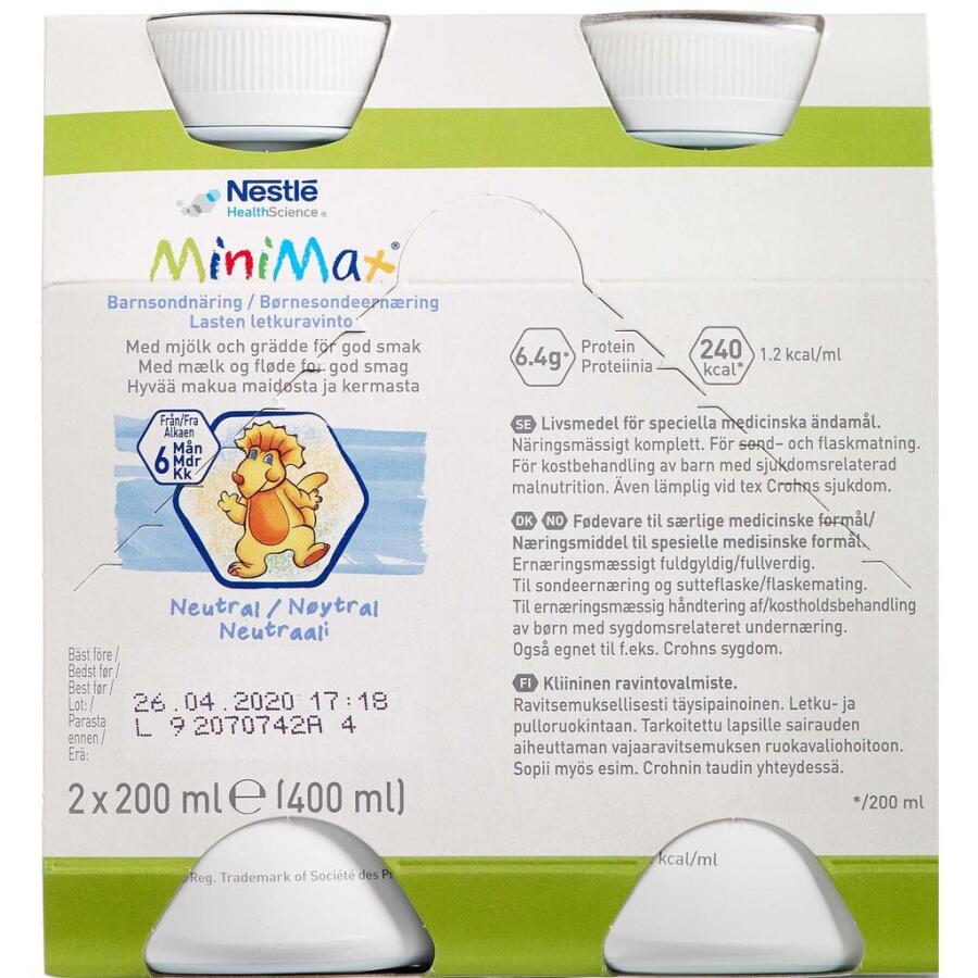 MiniMax Børnesondeernæring Neutral