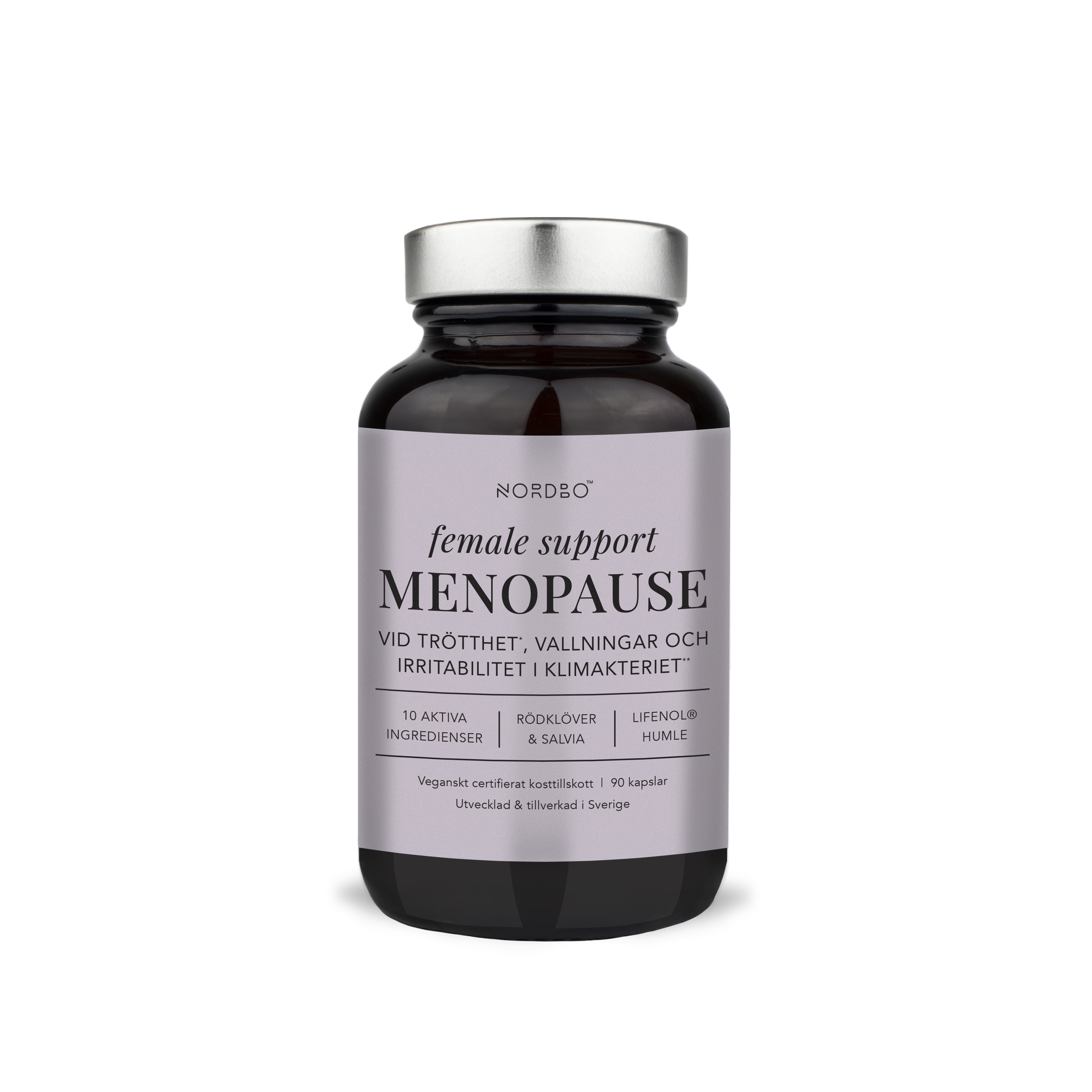 Nordbo Female Support Menopause, 90 kap