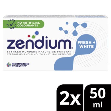 Zendium Fresh + White Tandpasta