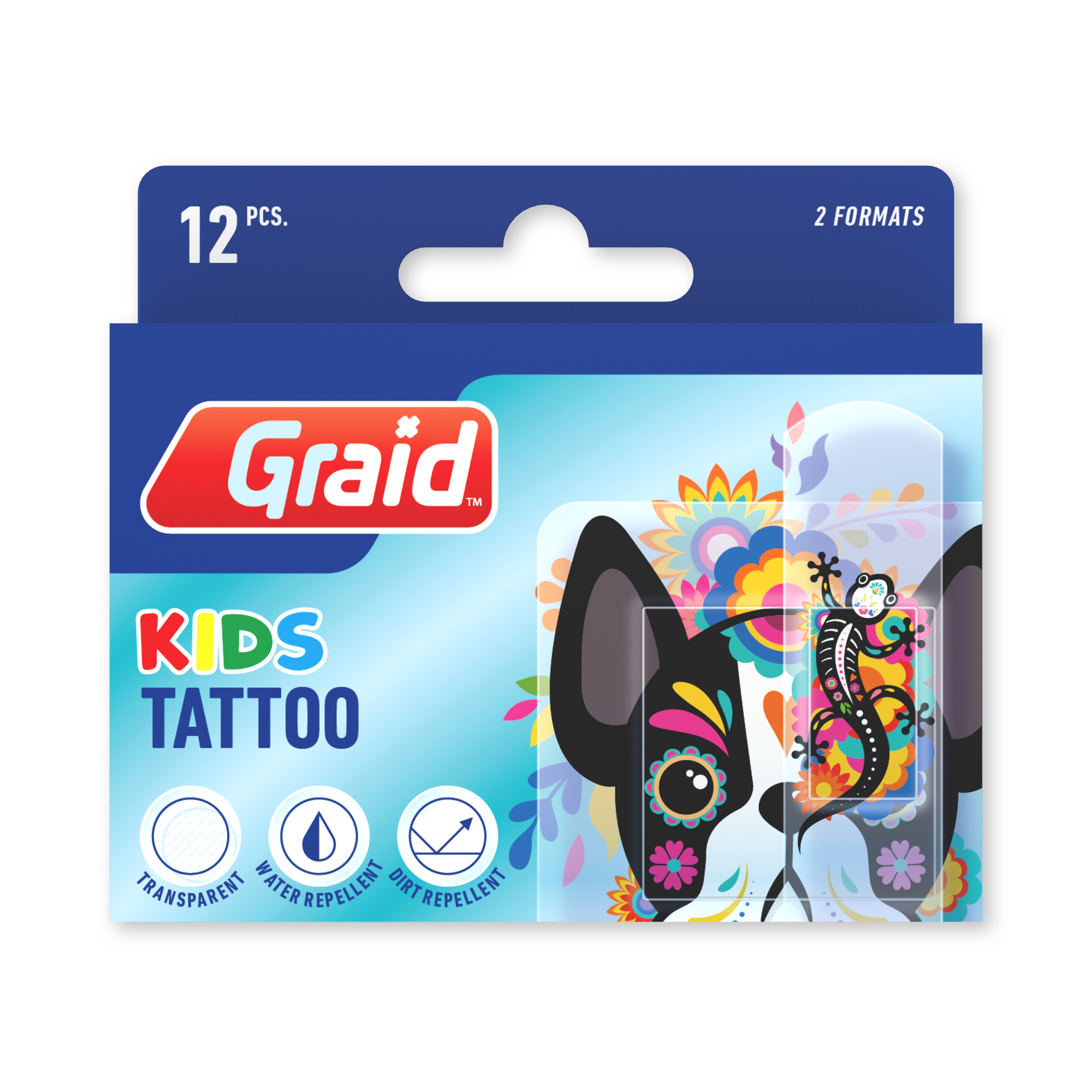 GRAID PLASTER KIDS TATTOO EFFECT