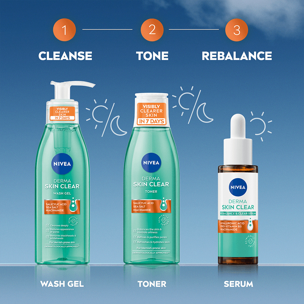 NIVEA Derma Activate Wash Gel