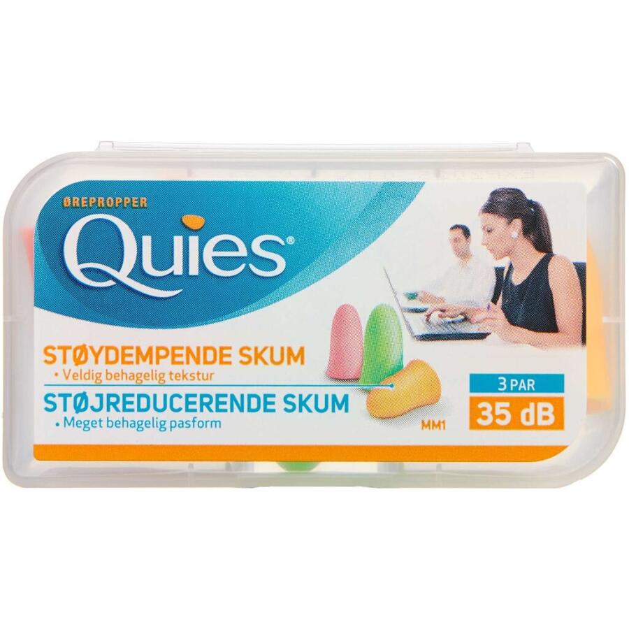 Quies Ørepropper Af Blødt Skum