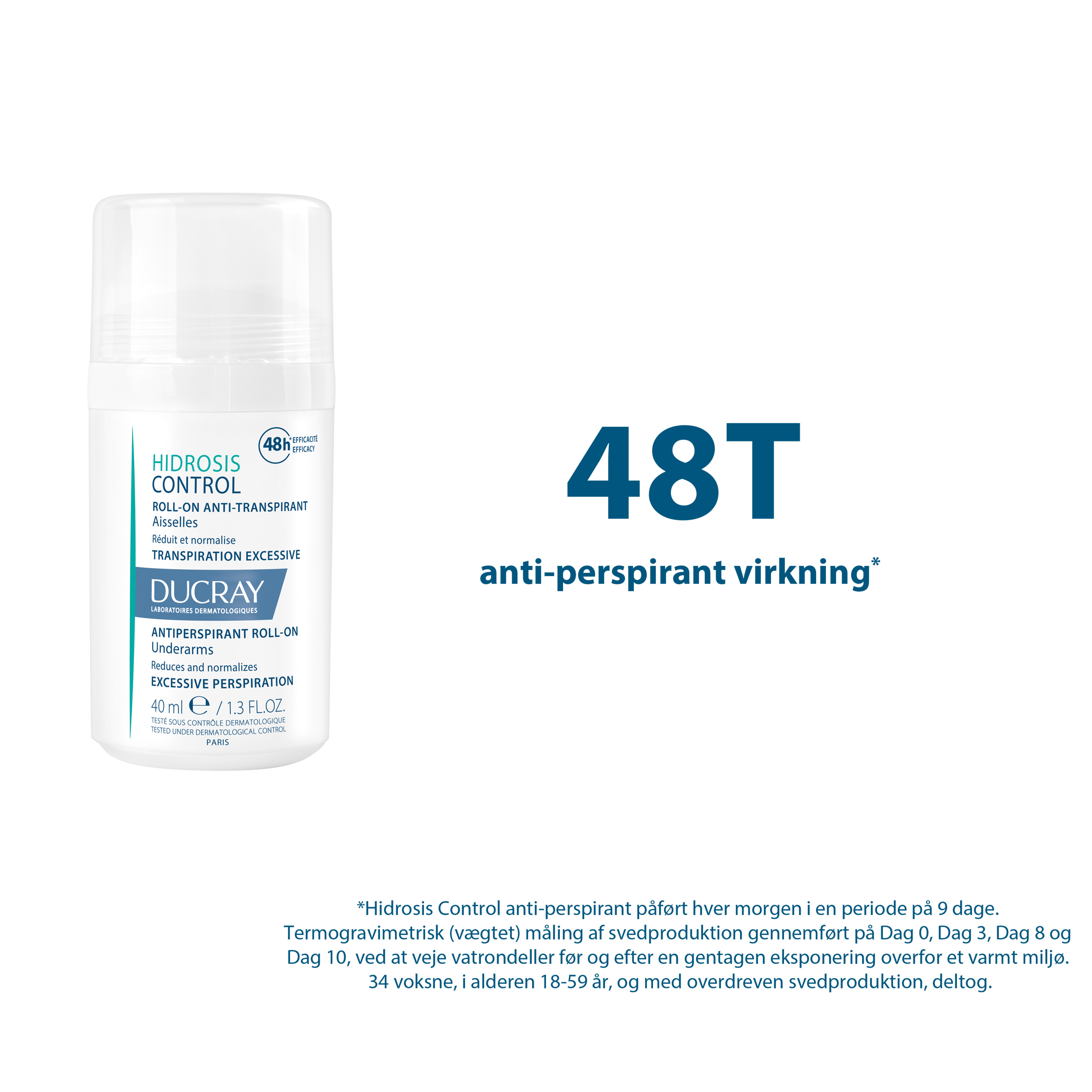 Ducray Hidrosis Roll-On Duopack