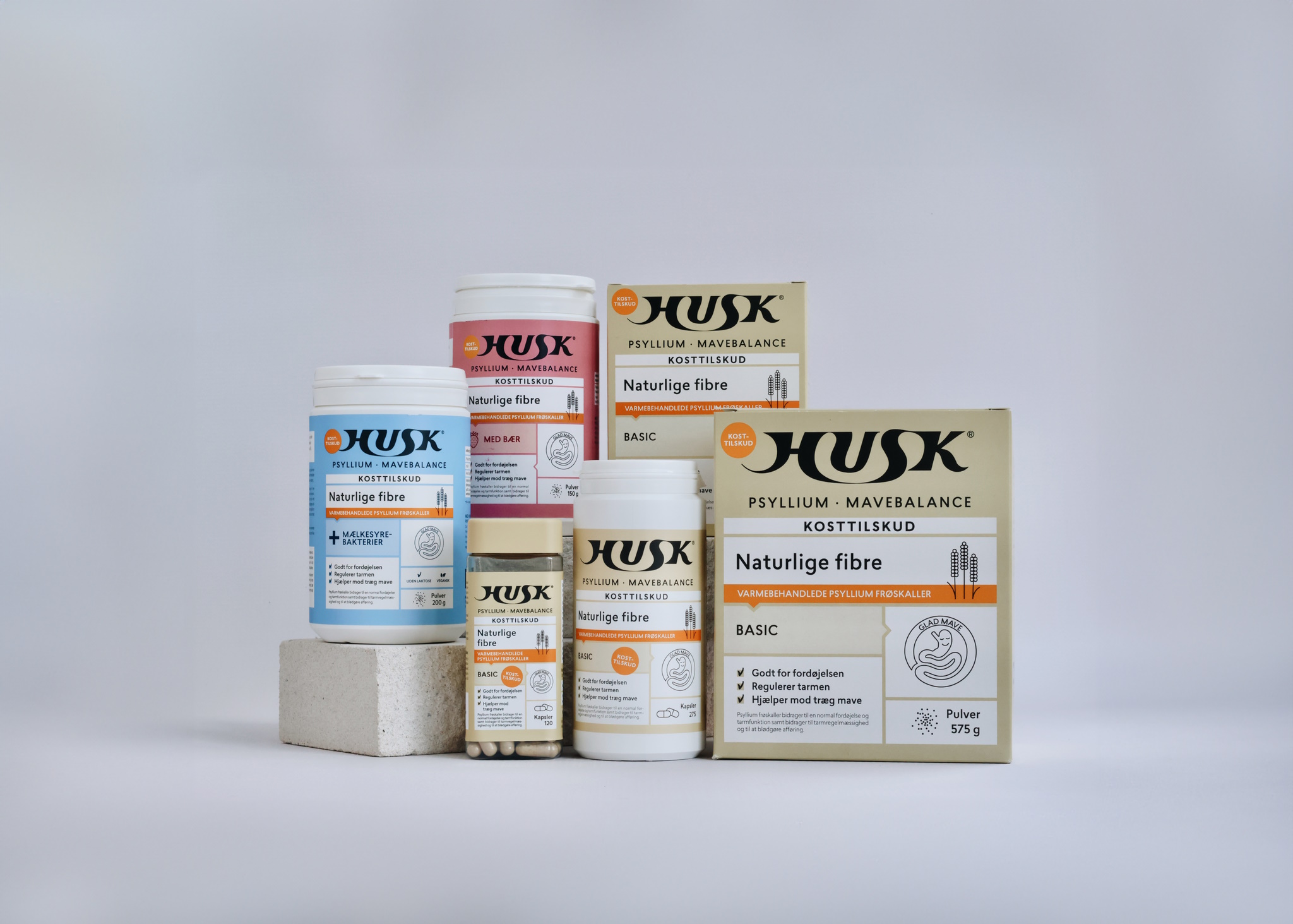 HUSK Psyllium Mavebalance pulver