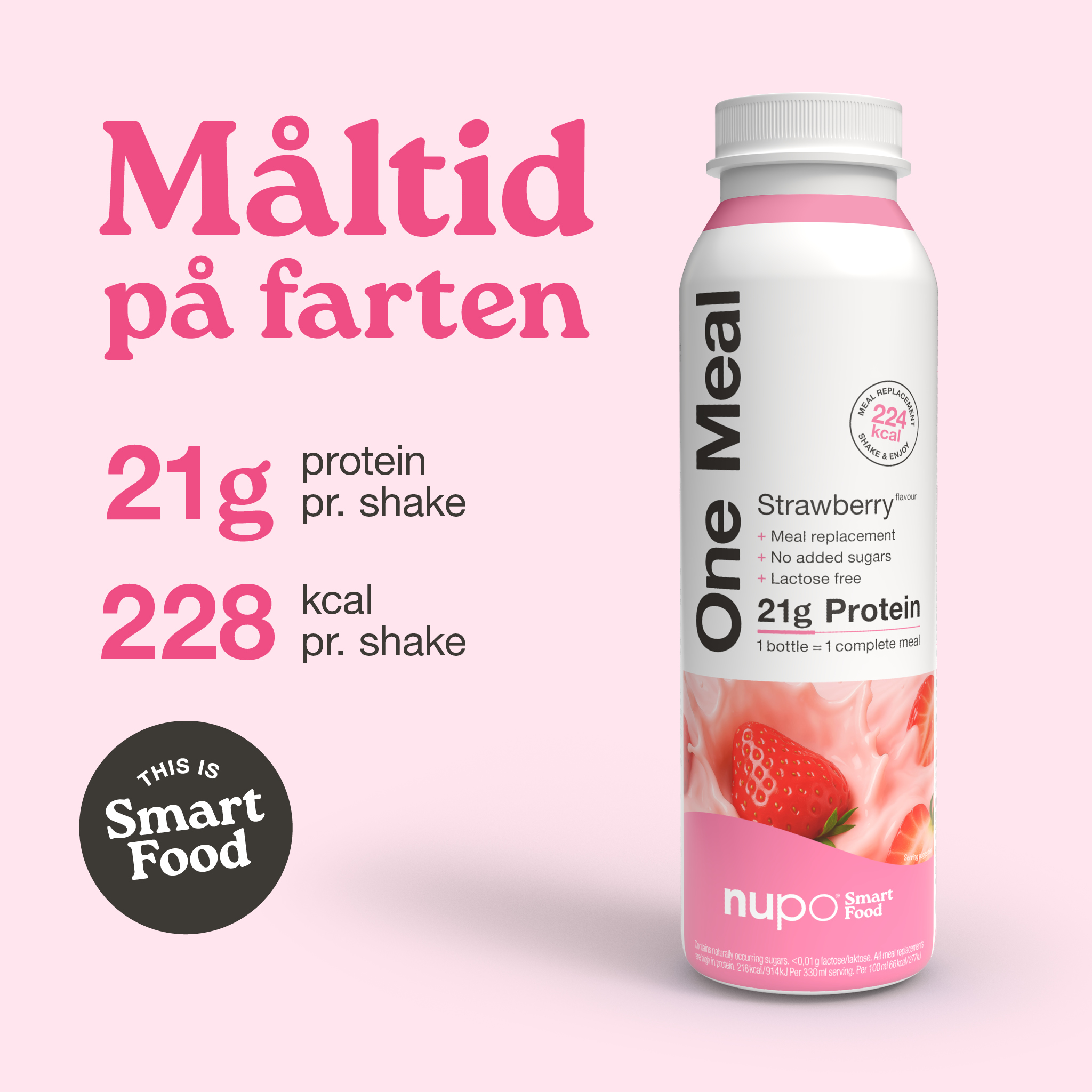 Nupo One Meal +Prime RTD Strawberry