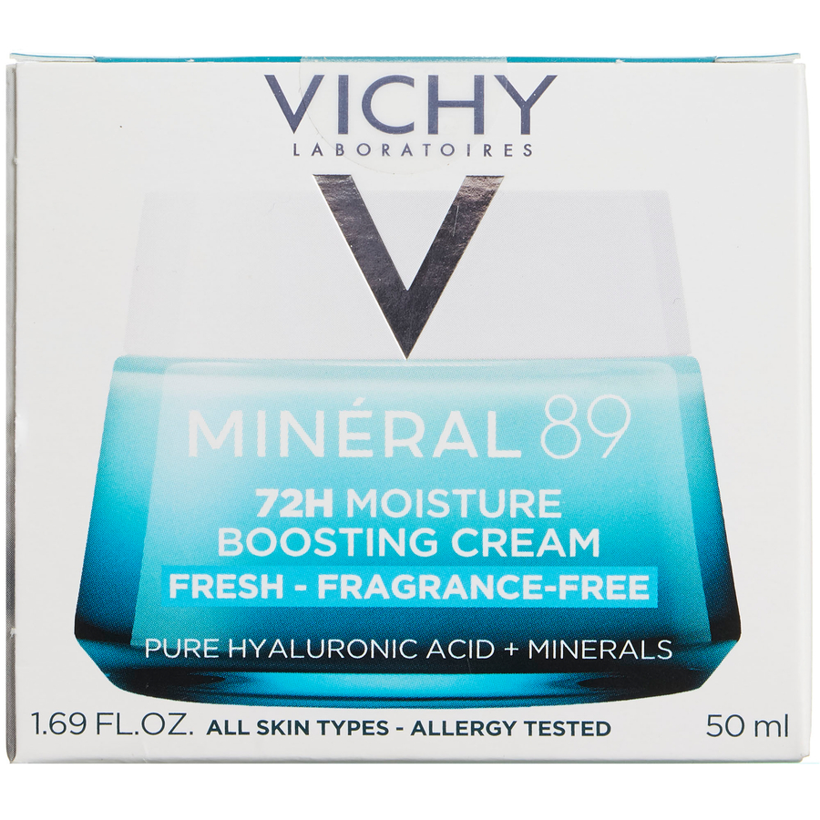 Vichy Mineral 89 72H Moisturising Boosting Cream Fragrance-Free