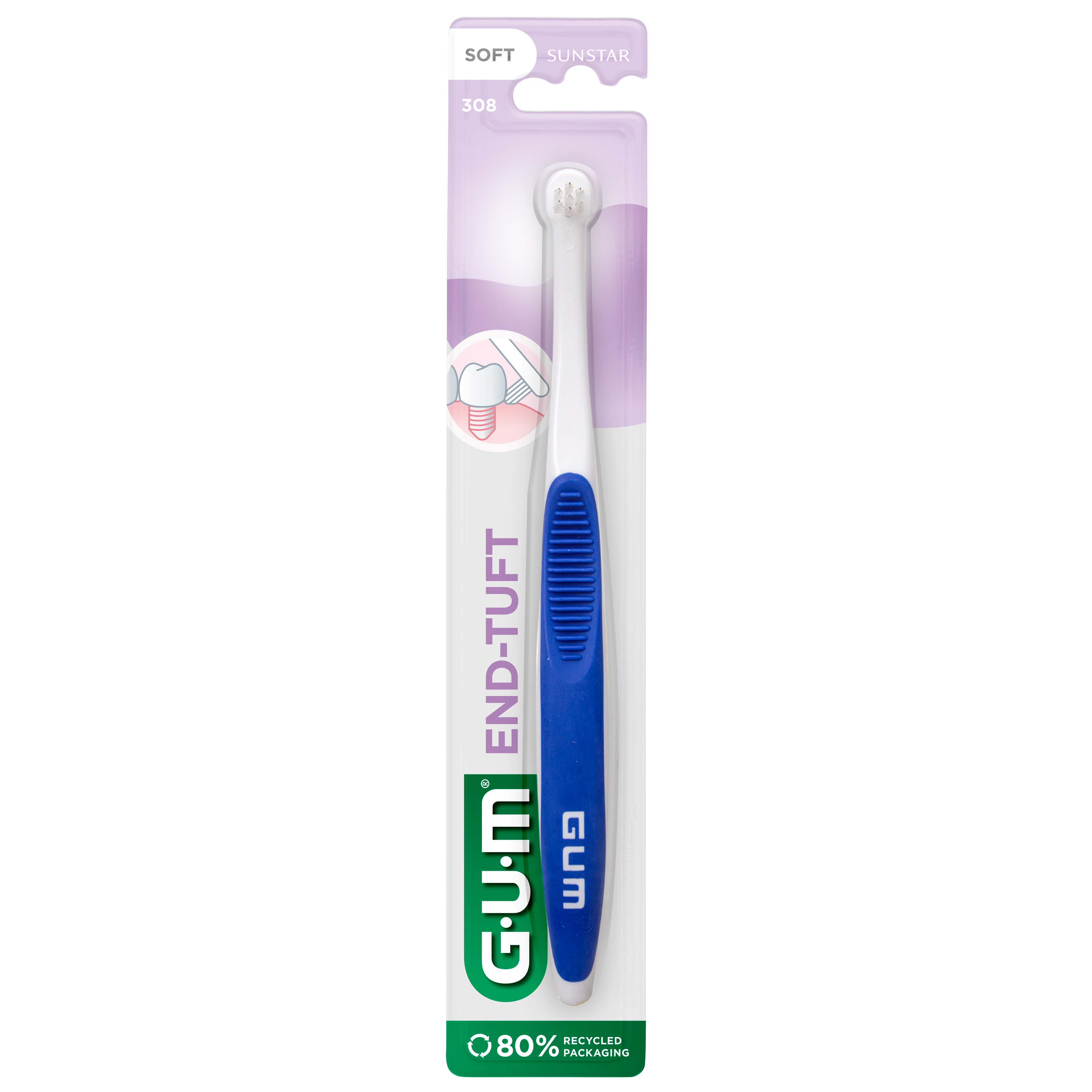 Gum End-Tuft Brush Tandbørste