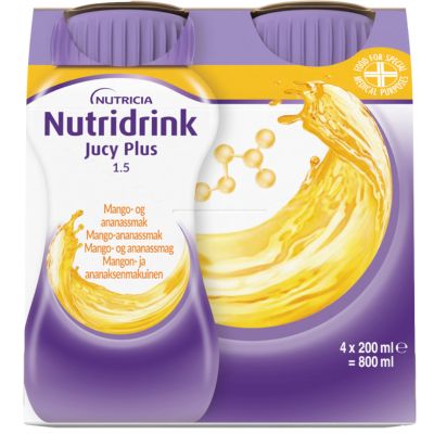 Nutridrink Jucy Plus Mango-ananassmag