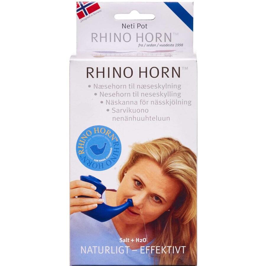 Rihno Horn Næsehorn Blå