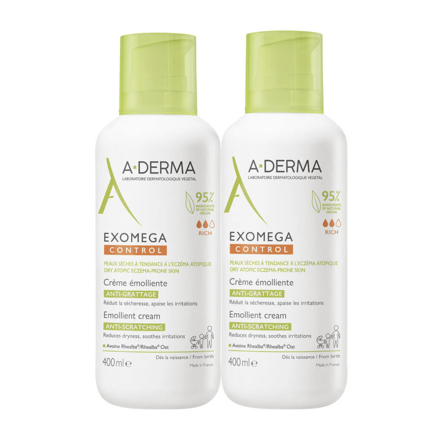 A-Derma Exomega CONTROL Cream 400 ml DUO sampak