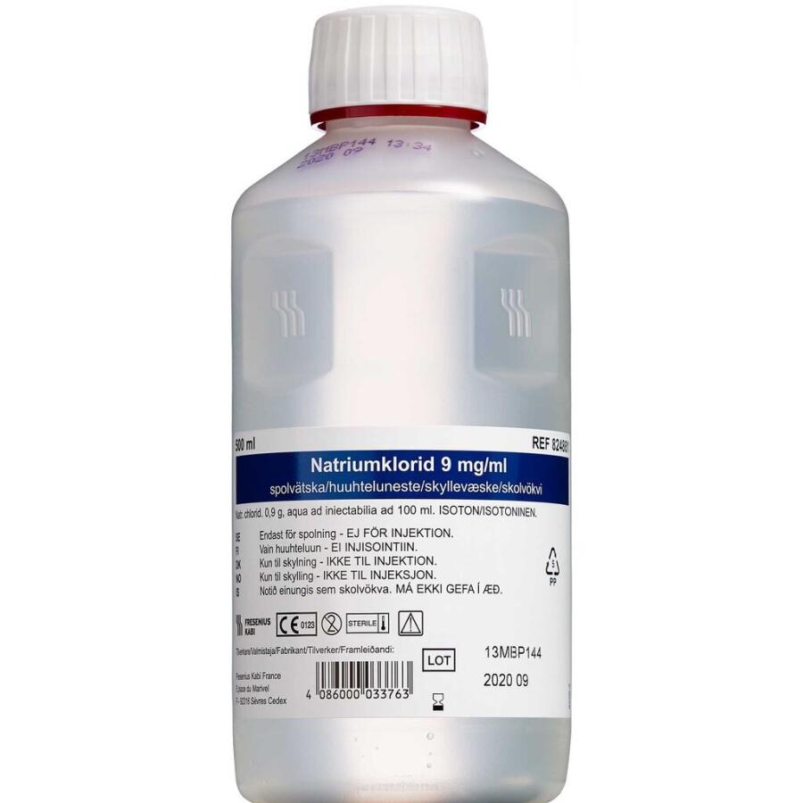 NaCl Skyllevæske 9mg/ml