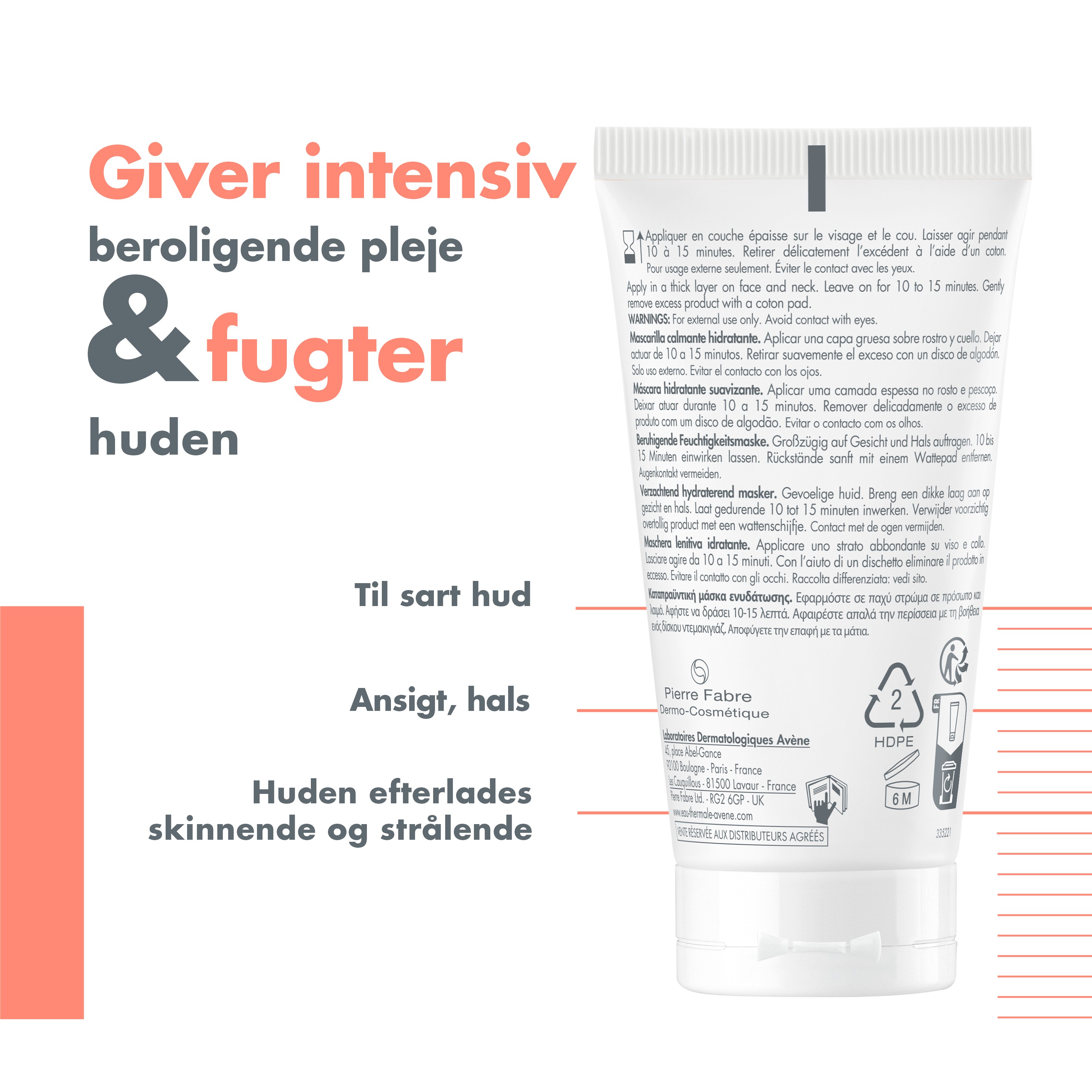 Avène Soothing Hydrating Mask