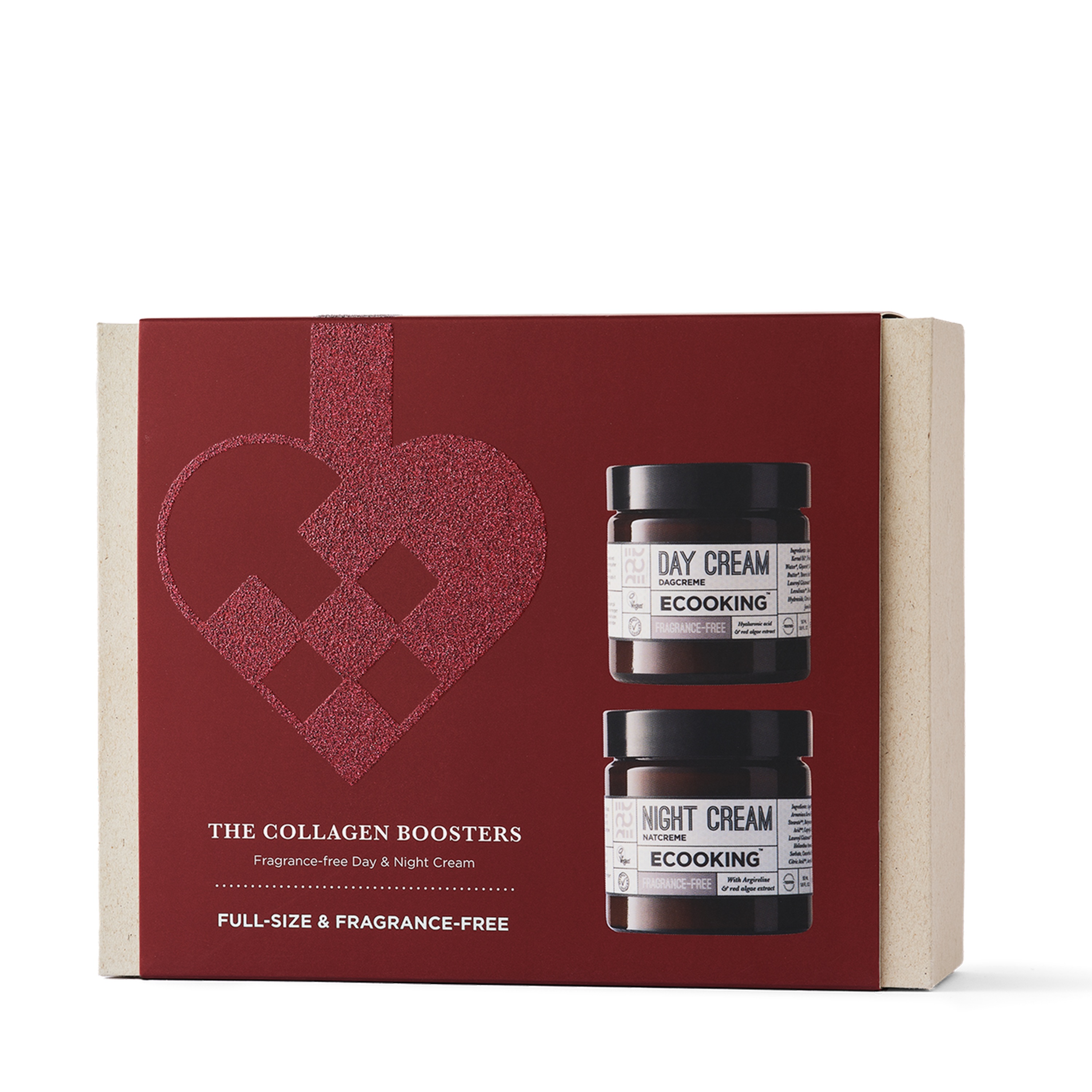 ECOOKING The Collagen Boosters Day & Night Cream Set Fragrance-Free gaveæske