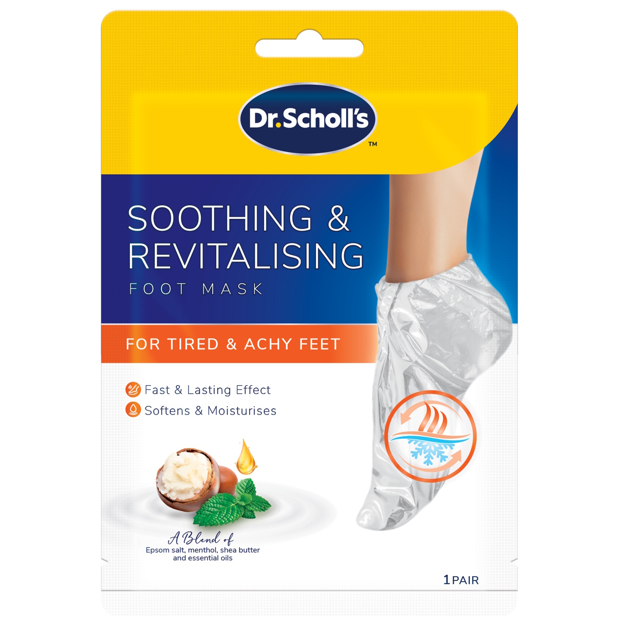 Scholl Soothing and Revitalising Foot Mask