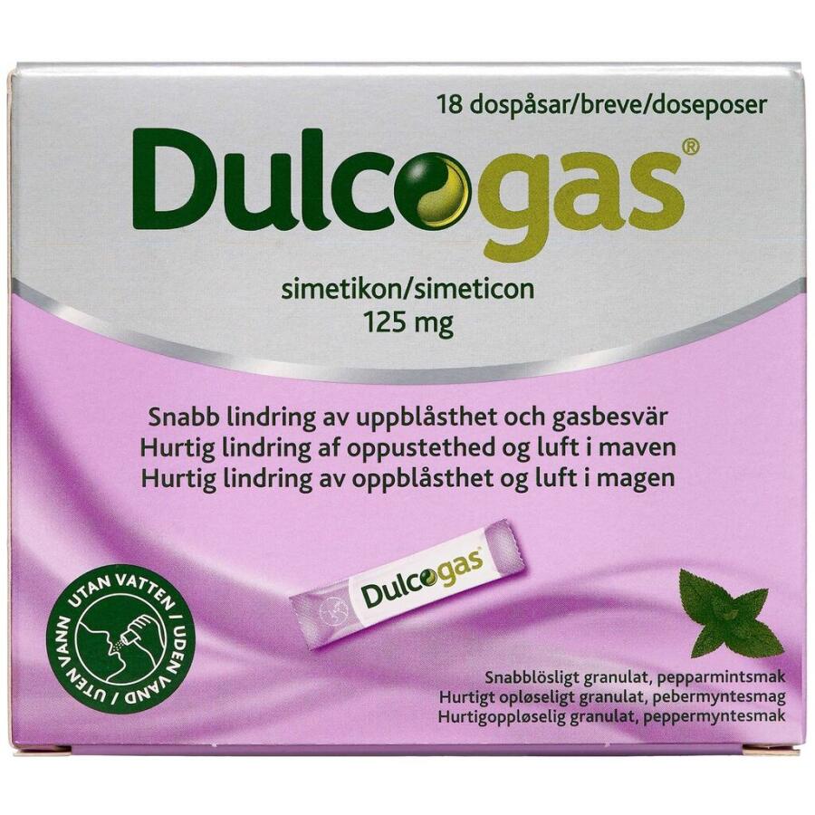 Dulcogas Simeticon 125 mg breve