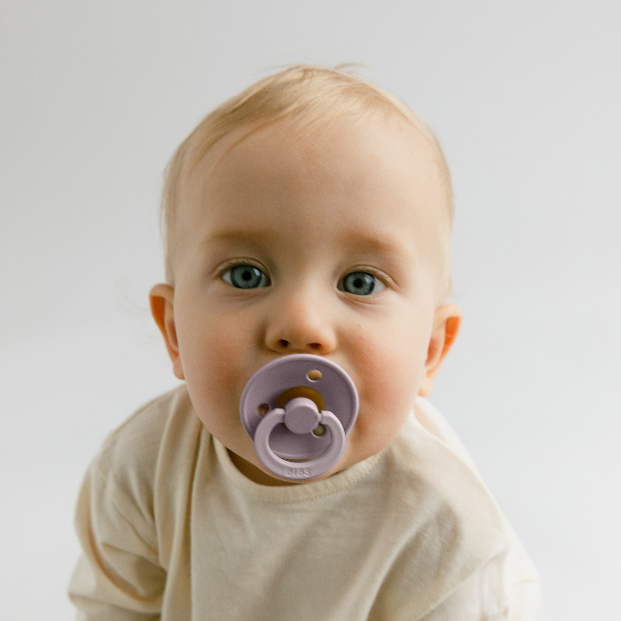 BIBS Colour 2-pak Blossom/Dusky Lilac Size 1