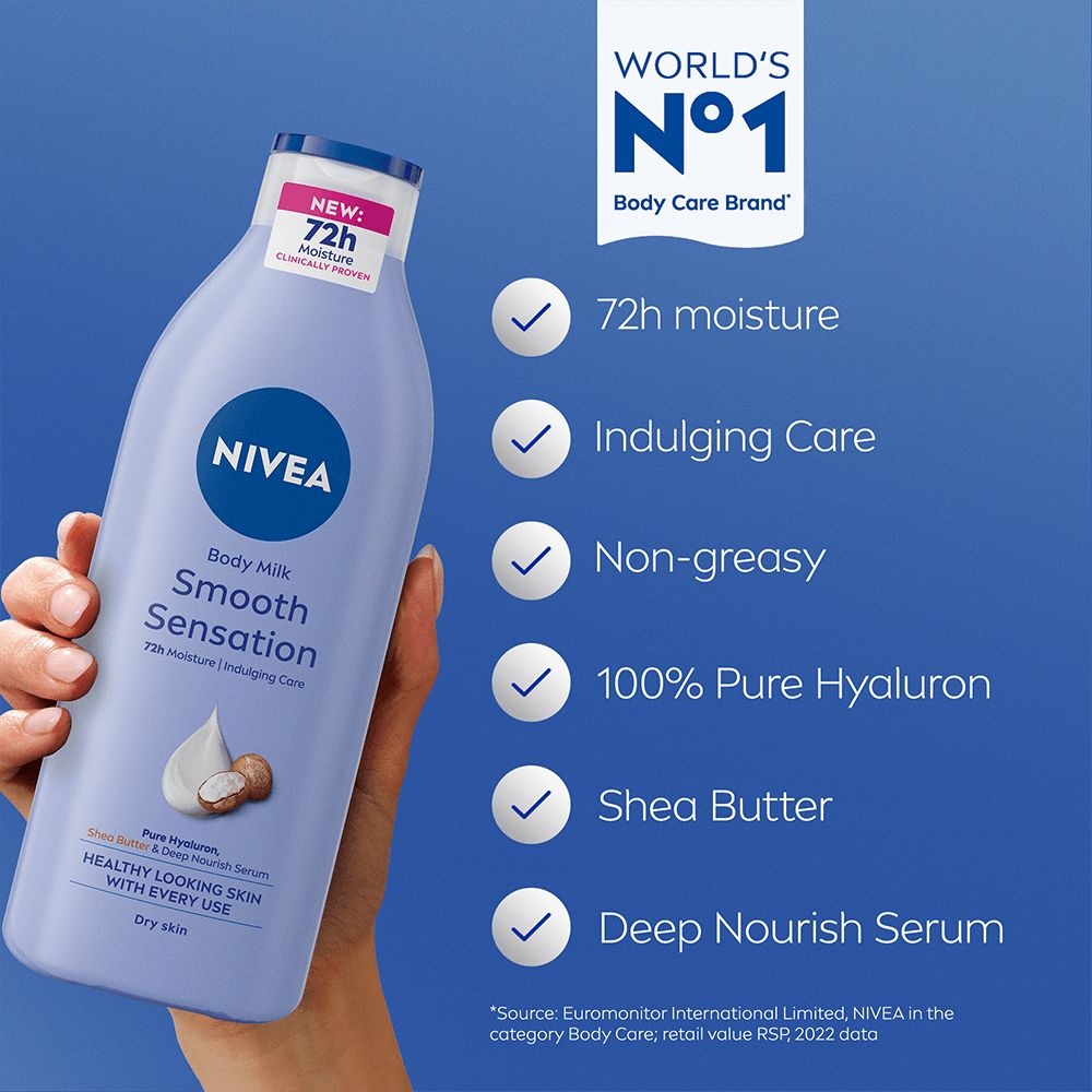 NIVEA Smooth Caring Body Lotion