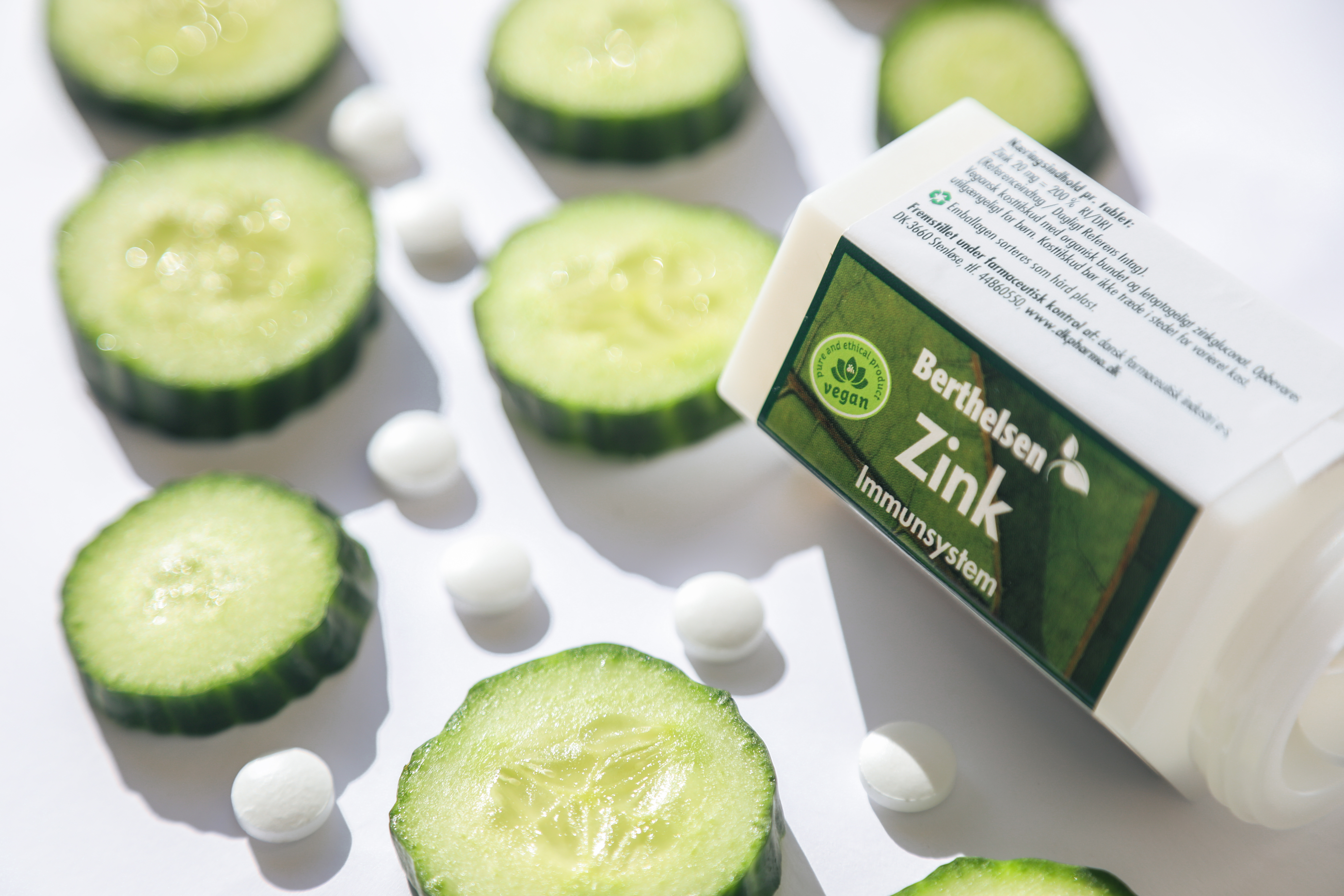 Berthelsen Naturlig Zink Tabletter
