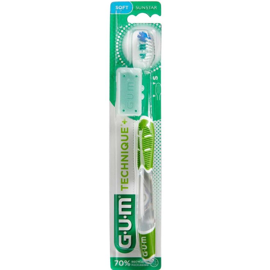 GUM Technique + tandbørste voksen blød