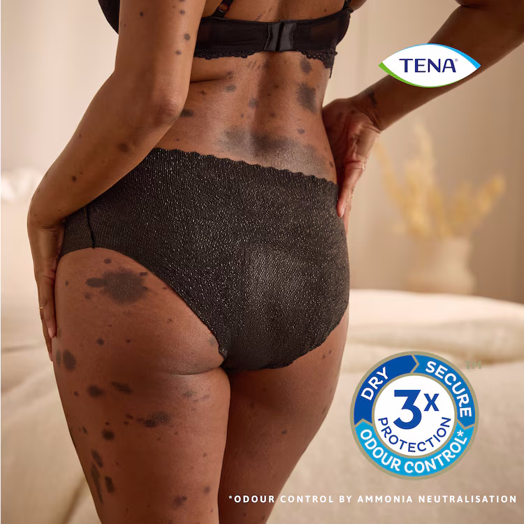 Tena Silhouette Plus Sort Large