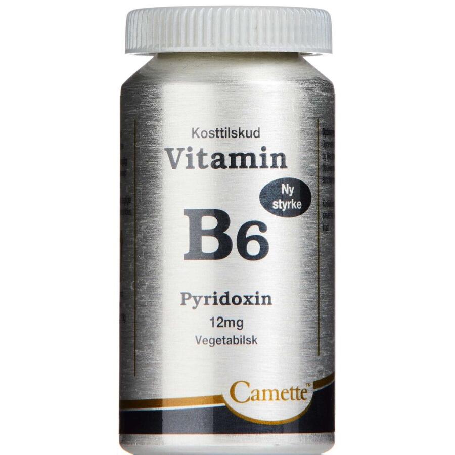 Camette Vitamin B6 Pyridoxin 12 mg