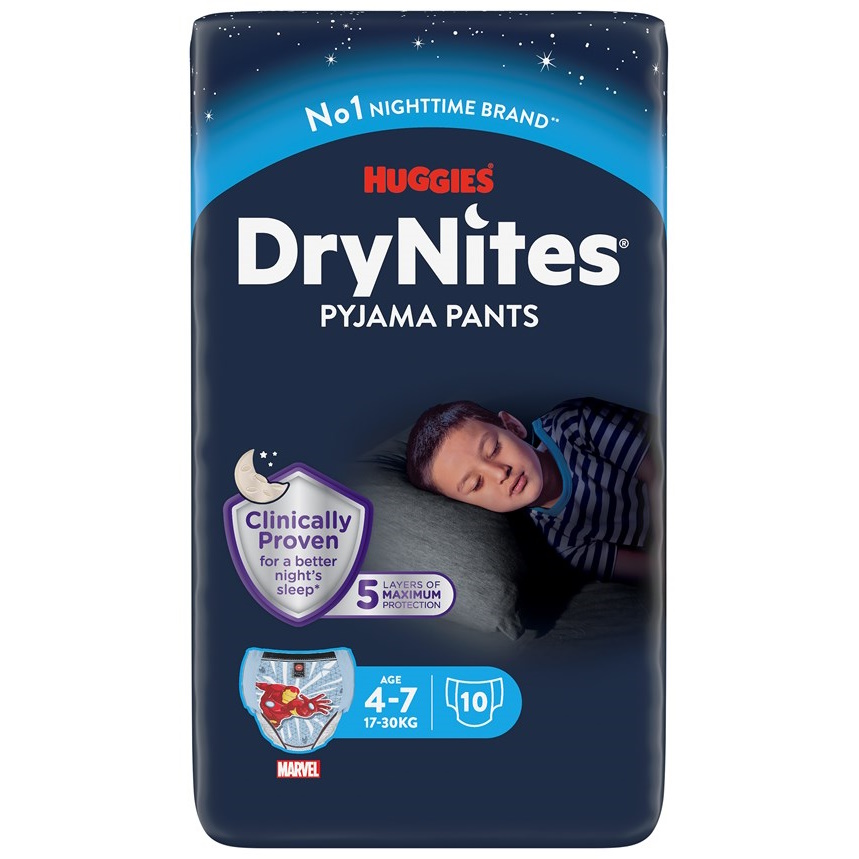DryNites Pyjama Pants boy 4-7 år