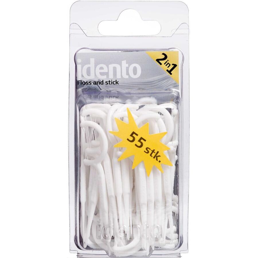 Idento-Floss Tandstik Med Tandtråd