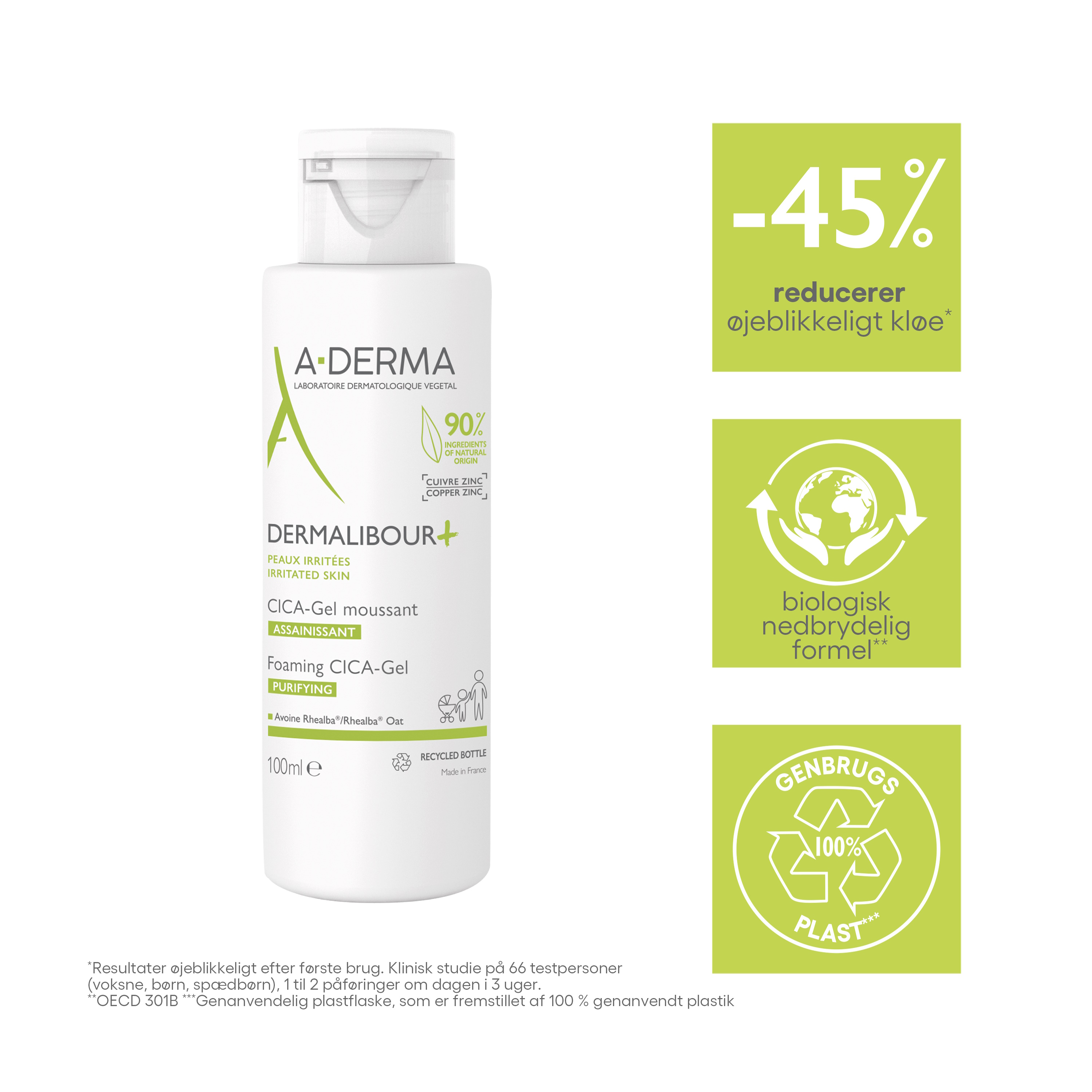 A-Derma Dermalibour+ Foaming CICA-Gel