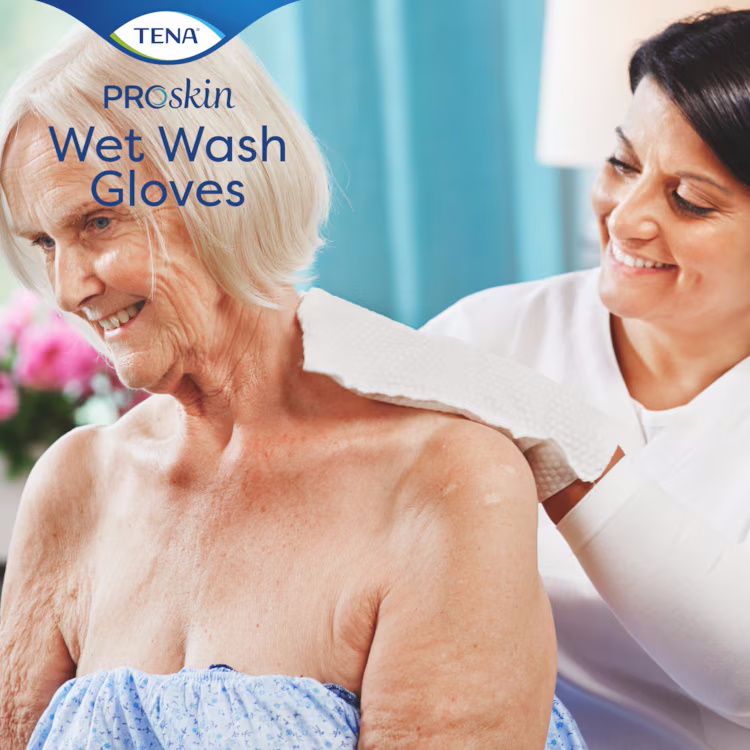 Tena Wet Wash Glove
